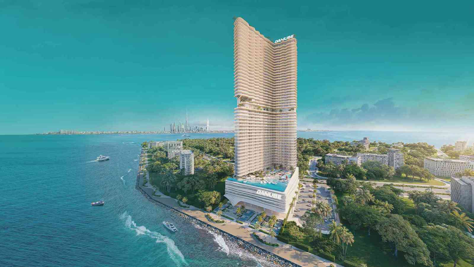 Two-Bedroom Apartment, 1,026–1,277 sq ft – Breez by Danube, Dubai Maritime City