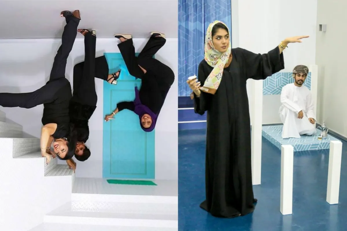 Photo from the Museum of Illusions Abi