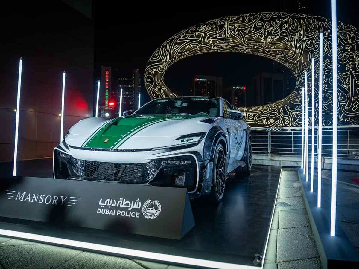 Dubai Police with the escapee Porsangeh Mansouri, step by step towards a more luxurious future