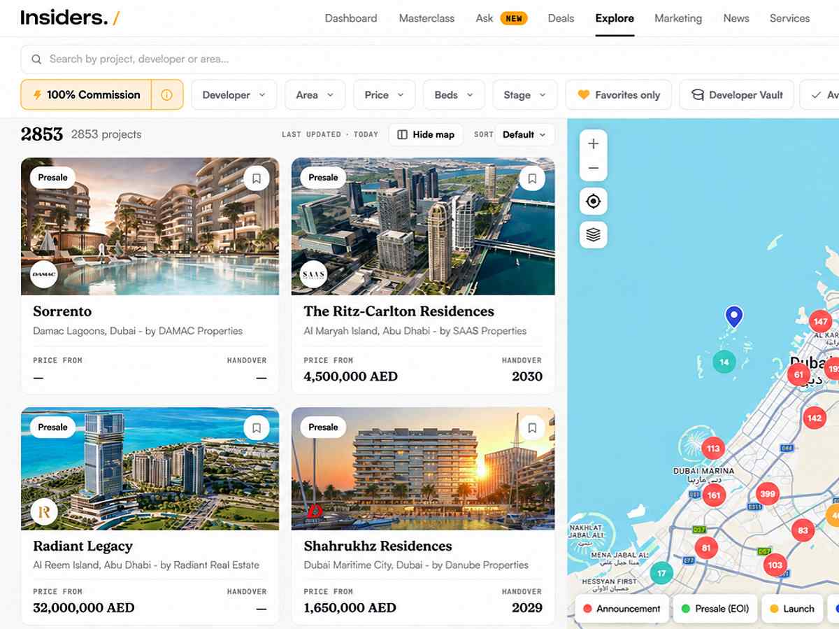 Insiders of Dubai Opens UAE-Wide Agent Registration