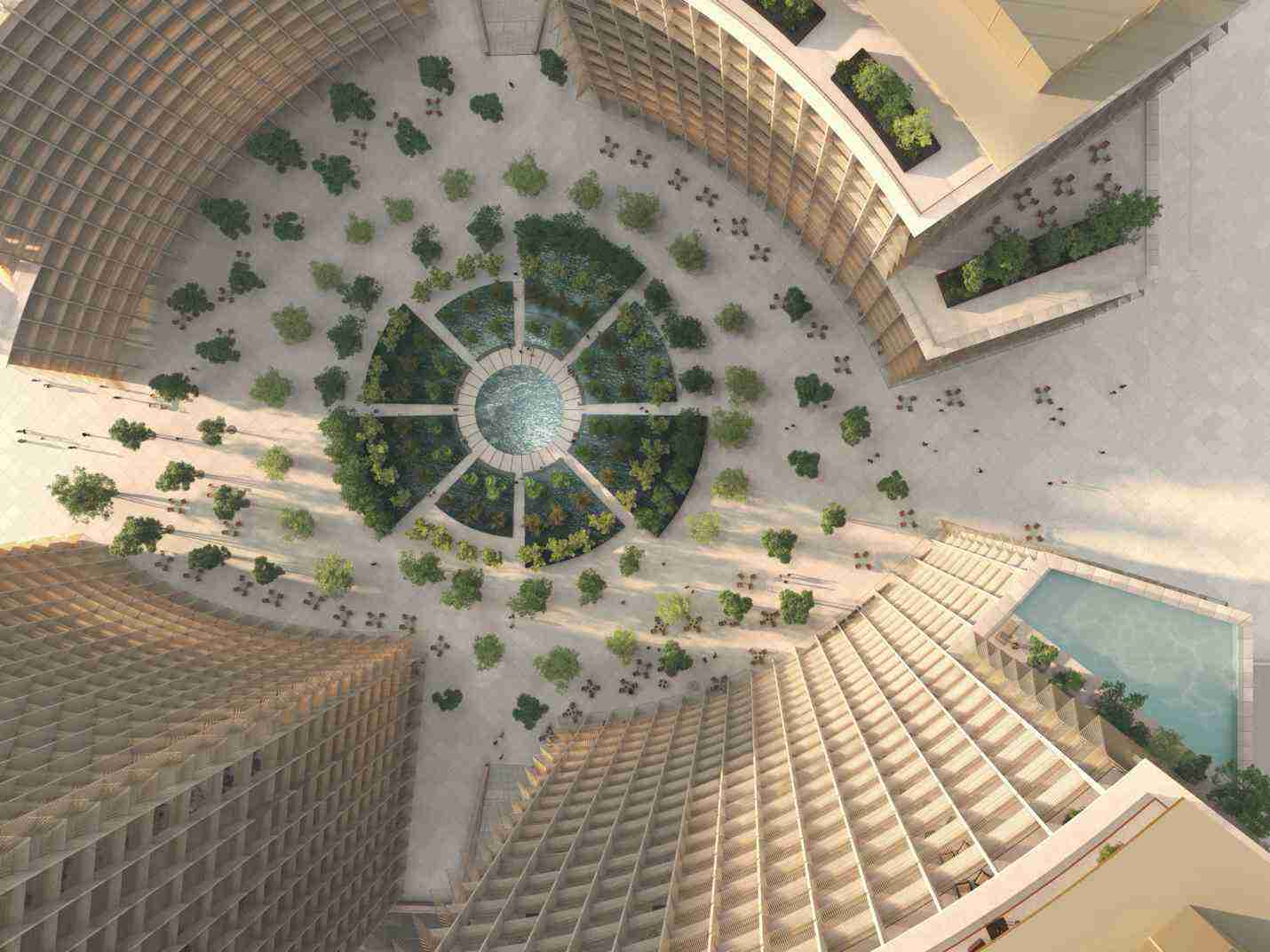 إطلاق مشروع "ووتر غاردنز" متعدد الاستخدامات في مركز دبي المالي العالمي بحلول 2028